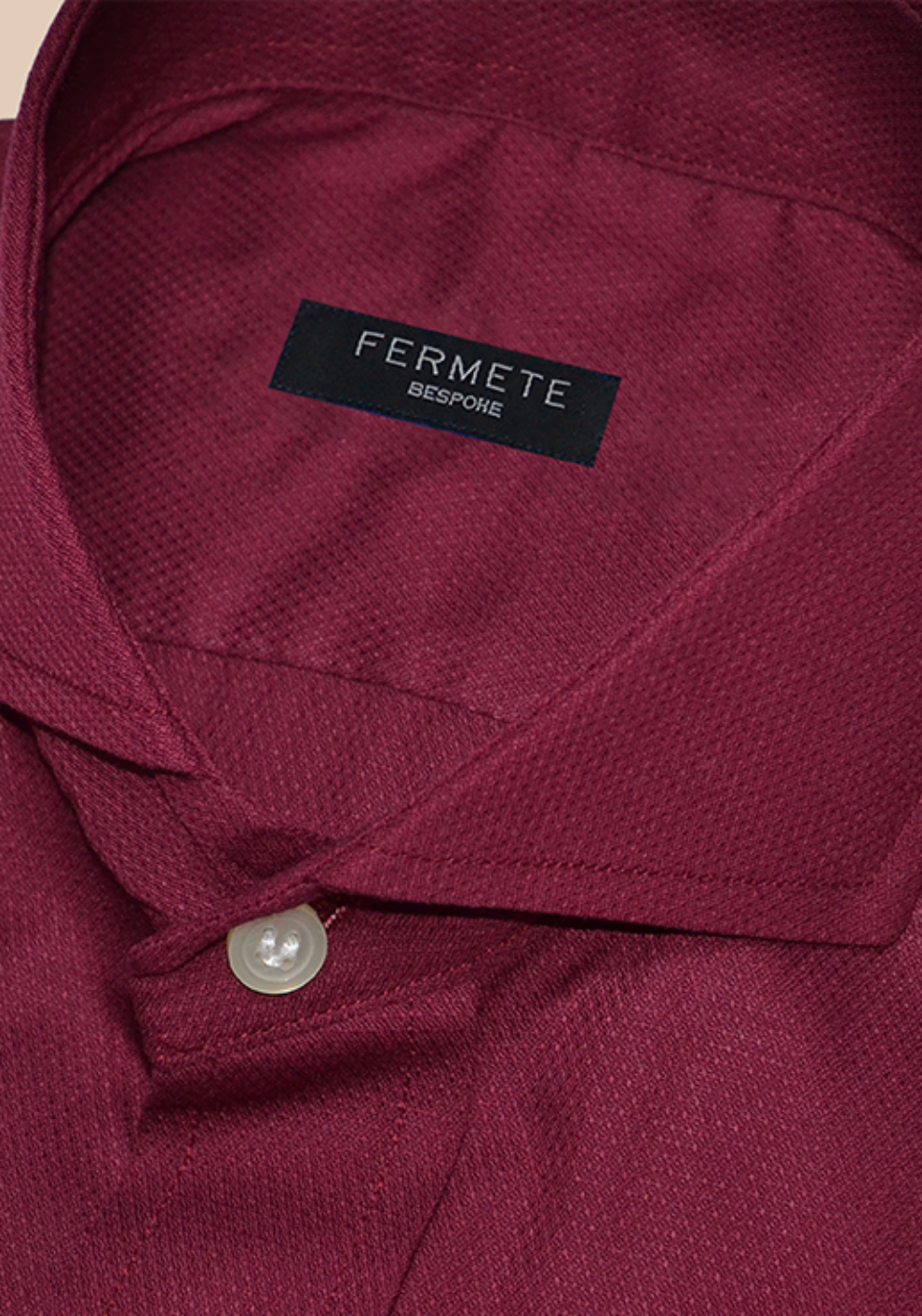 Maroon Structured shirt