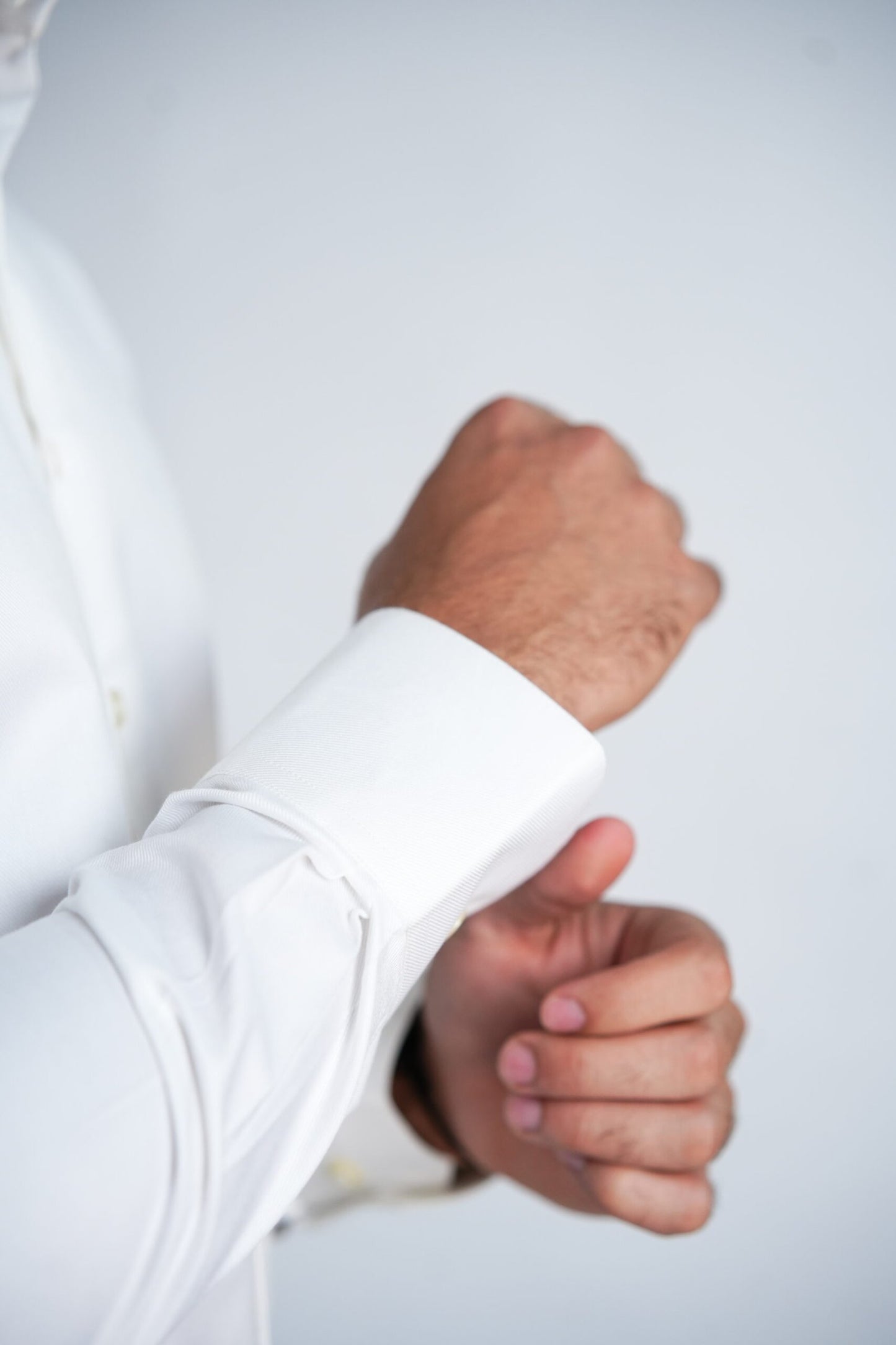 Egyptian Pearl White Twill Shirt