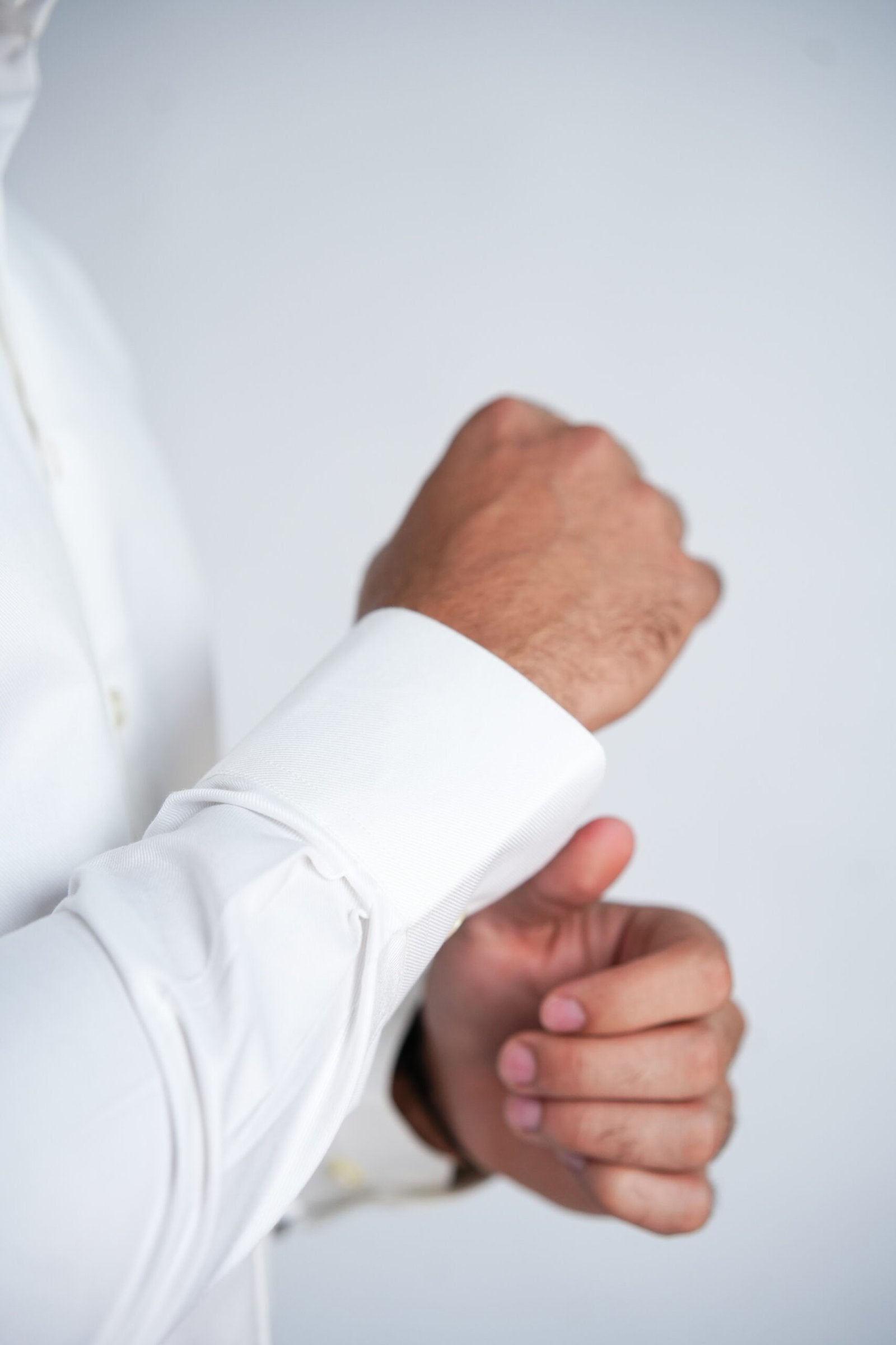 Egyptian Pearl White Twill Shirt