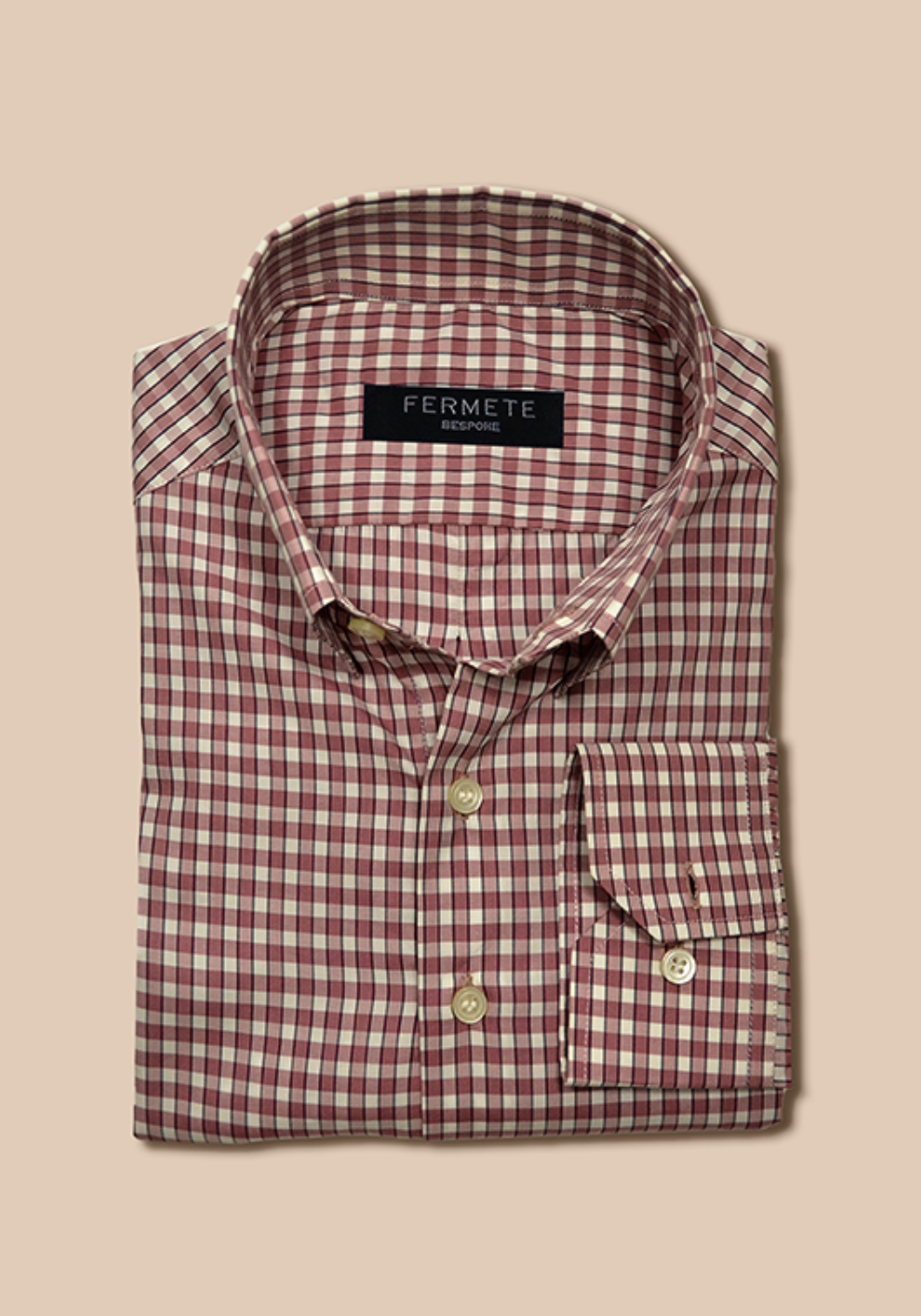 Egyptian Guava Gingham Shirt