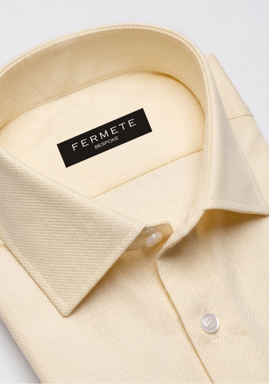Egyptian Yellow Dobby Shirt