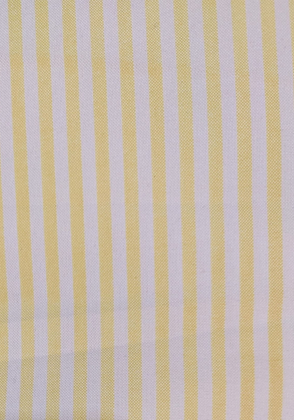 Yellow Oxford Stripes Shirt