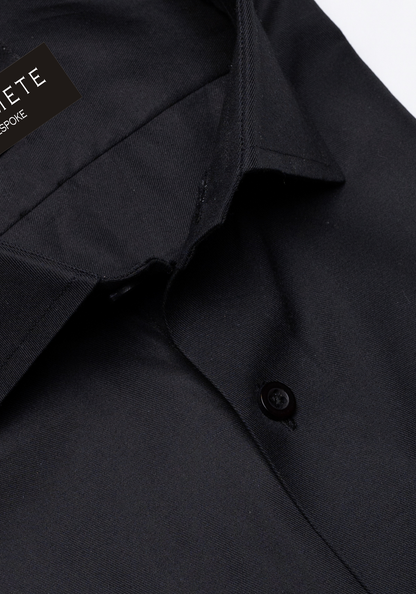 Black Twill Shirt