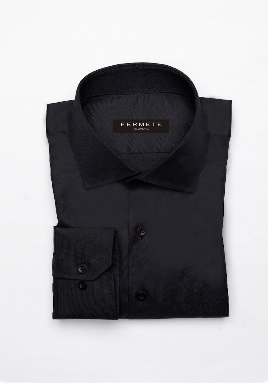 Black Twill Shirt