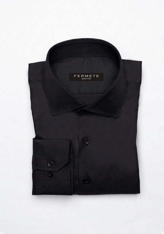 Black Twill Shirt