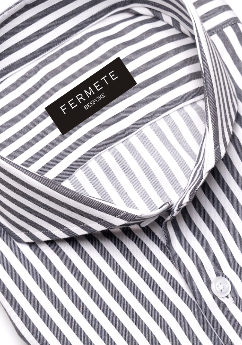 Charcoal Bengal Stretch Stripes Shirt