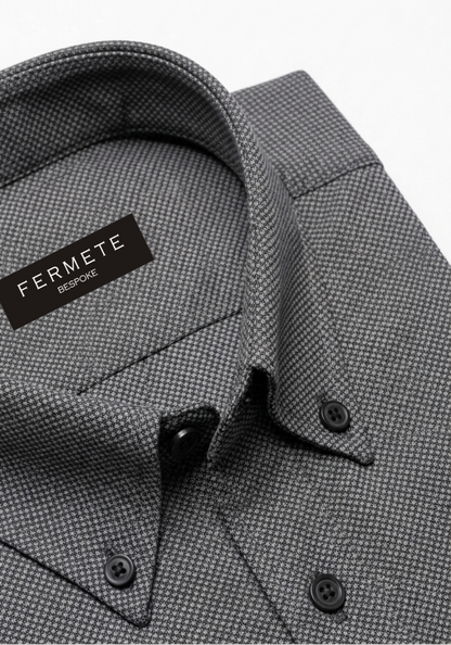 Charcoal Grey Dobby Shirt