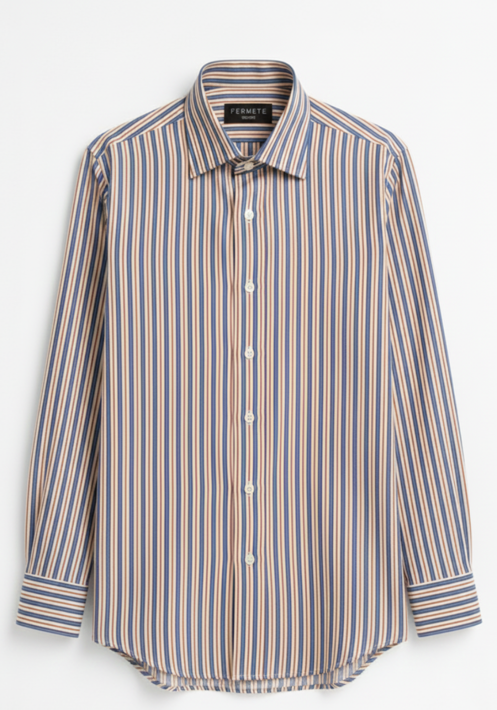 Dual Blue Red Stripes Shirt