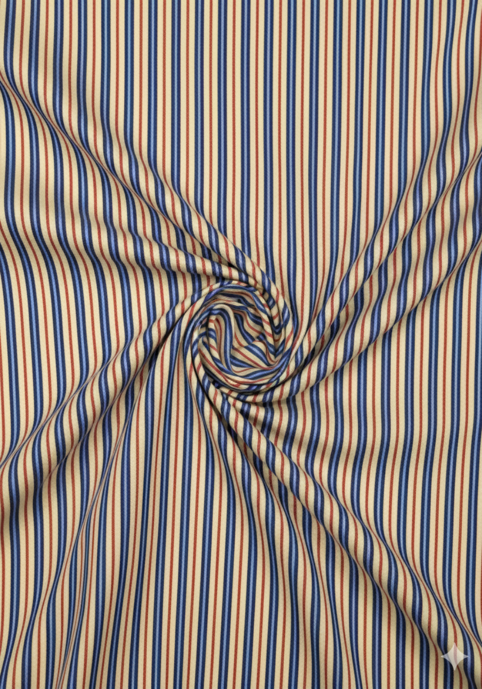 Dual Blue Red Stripes Shirt
