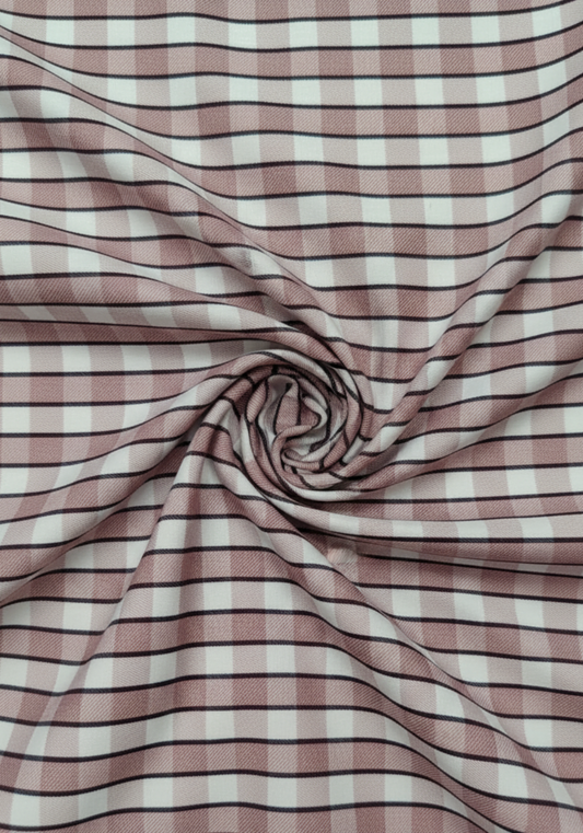 Egyptian Guava Gingham Shirt
