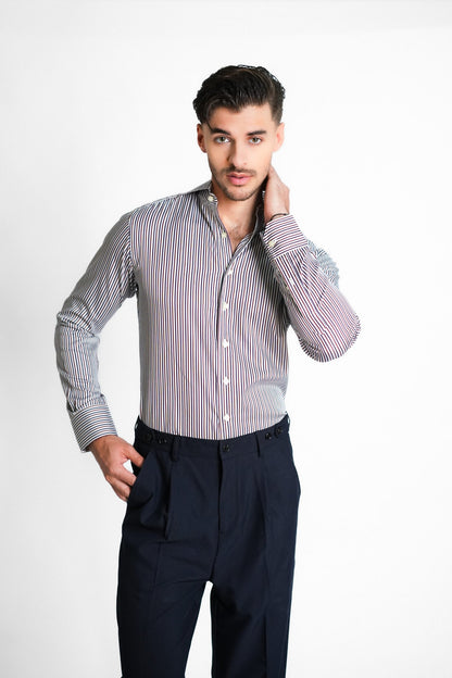 Egyptian Multi Color Striped Shirt