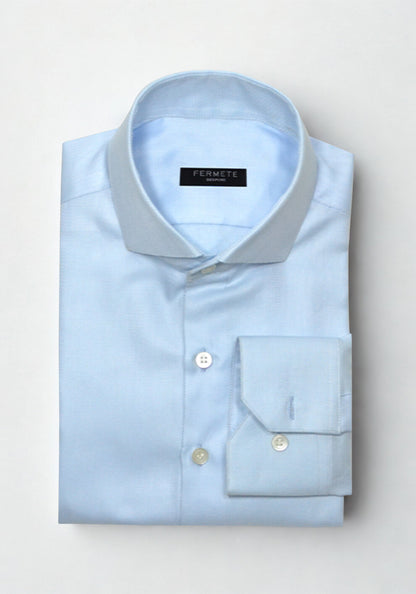 Egyptian Sky Blue Bold Twill shirt
