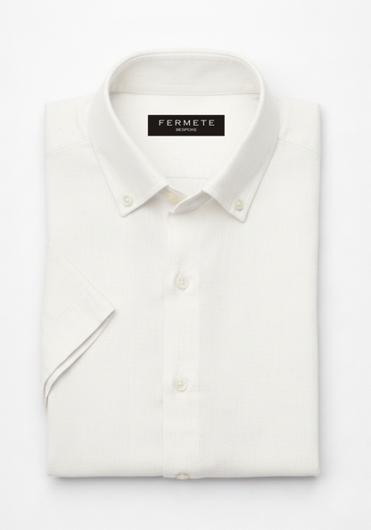Pear white-linen-button-down