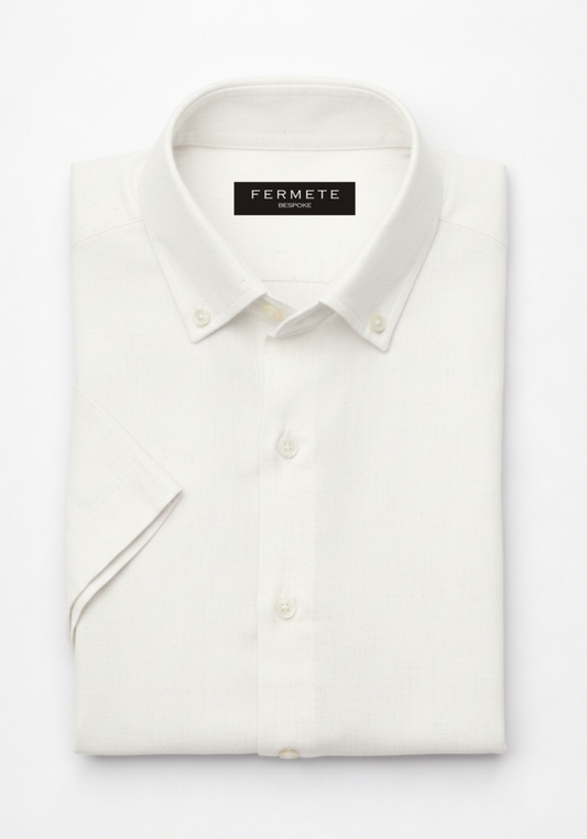 Pear white-linen-button-down