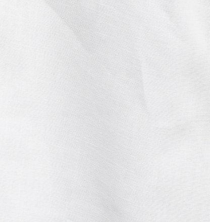 Pearl White Cotton Linen Shirt