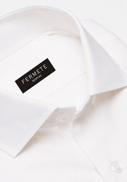 Pearl White Twill Shirt