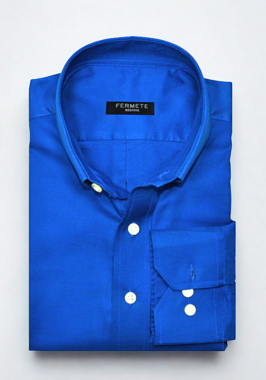 Royal Blue Pinpoint Shirt