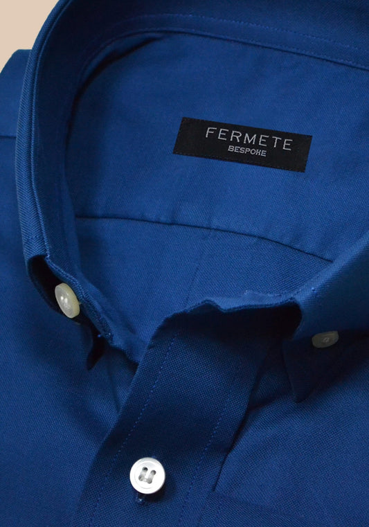 Royal Blue Pinpoint Shirt