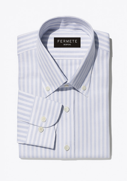 Slate Gray Stripes Summer Linen Shirt