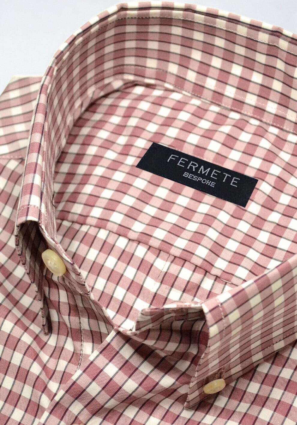 Soft Egyptian Guava Gingham Shirt