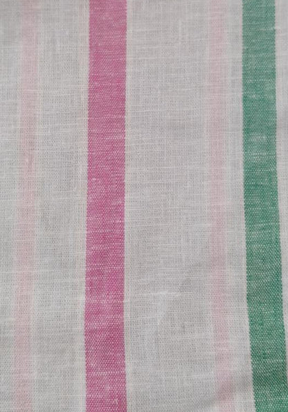 Soft Multi Stripes Cotton Linen