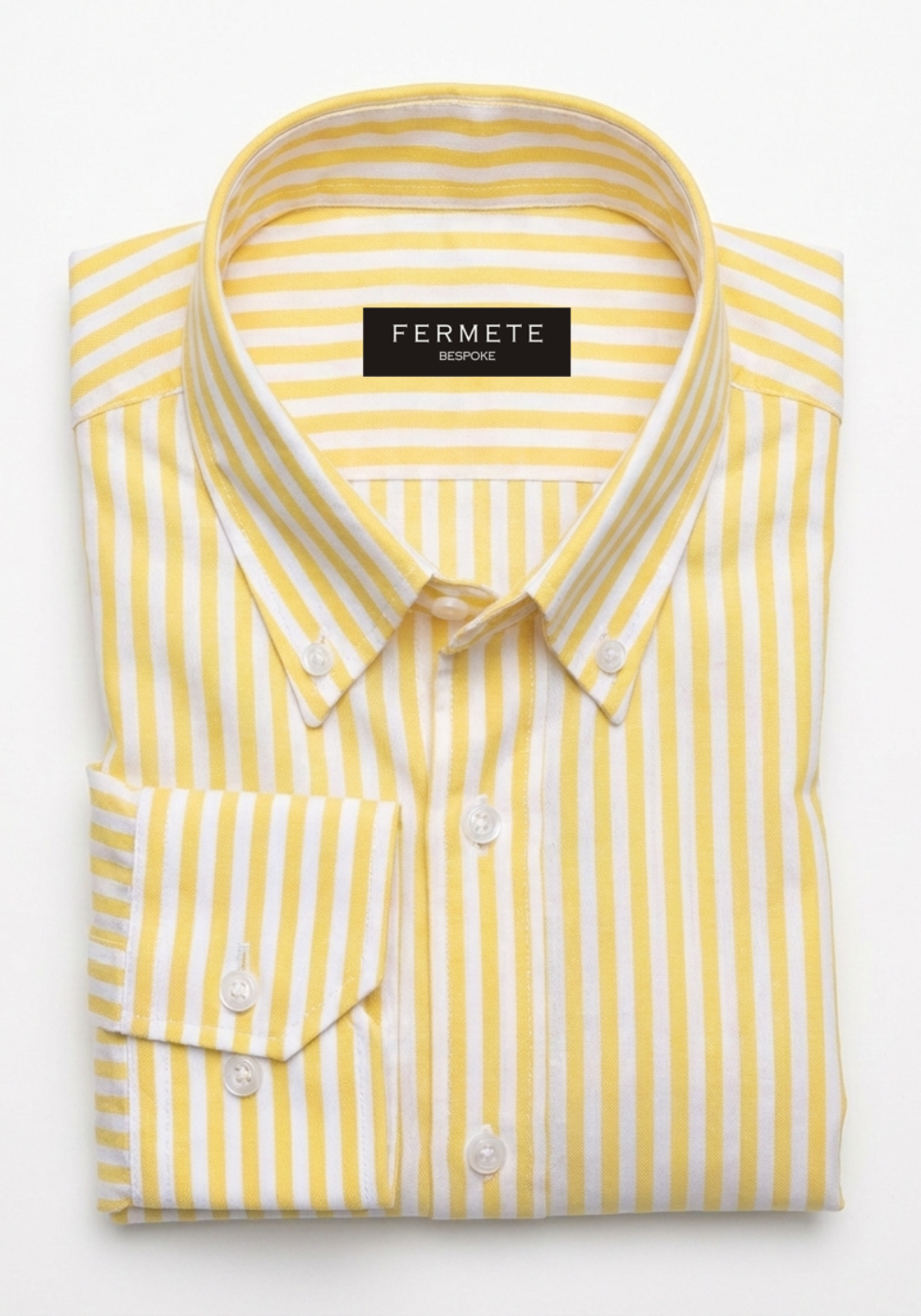 Yellow Oxford-Stripes ShirtYellow Oxford-Stripes Shirt