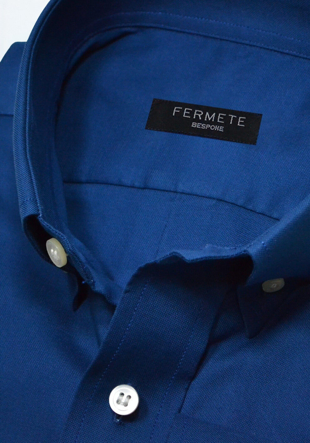 Teal Blue Pinpoint Shirt